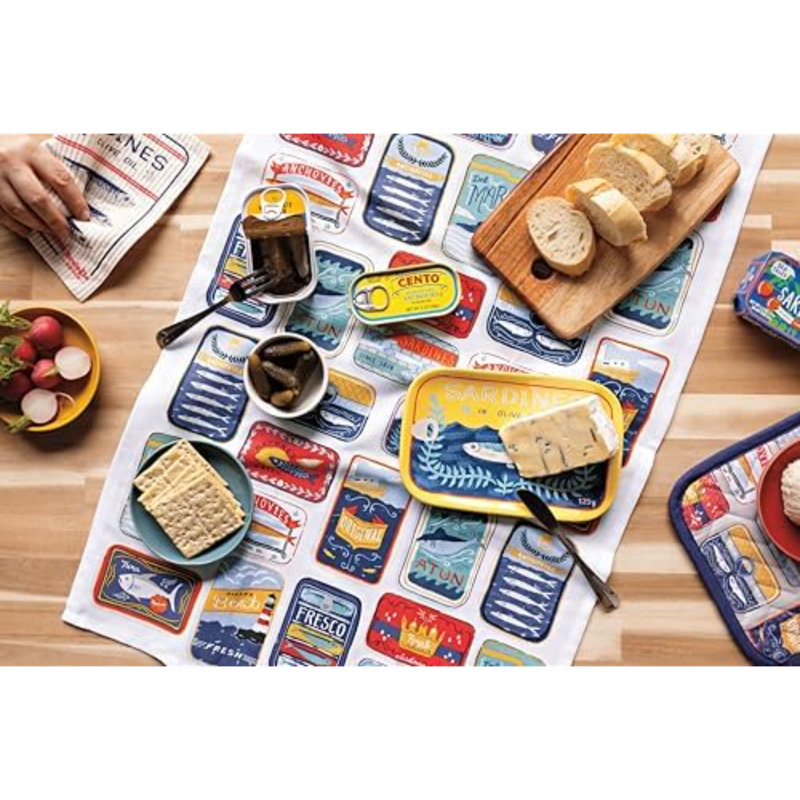 Bol à vaisselle moderne en grès Danica - 8 x 5 pouces, bleu, plats de service, grès, plat