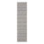 Tapis intérieur / extérieur gris clair Jaylah Southwestern-947103695