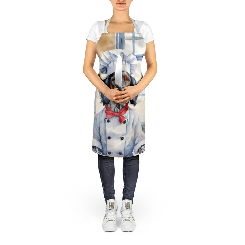No Pattern Bib Apron