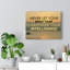Never Let Your Emotions Motivational 1 Piece Wrapped Canvas Wall Art-731154232