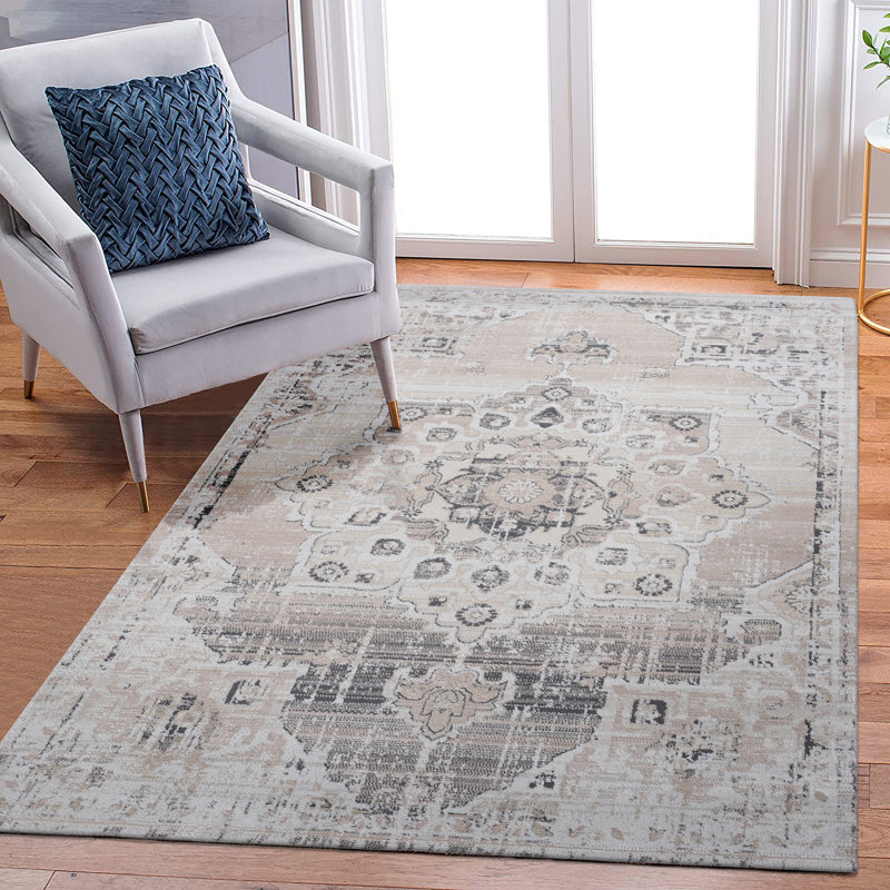 Non-Shedding Living Room Bedroom Dining Home Office Stylish And Stain Resistant Area Rug, Rectangle 5'3" x 7'6"