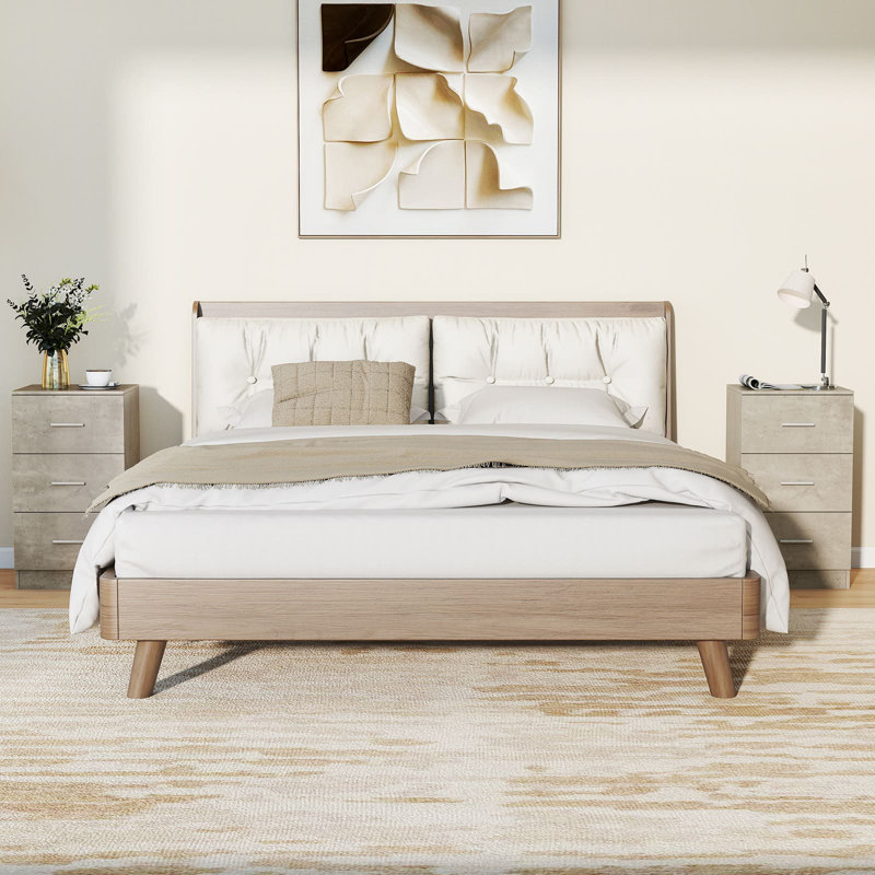 37 cm W Bedside Table