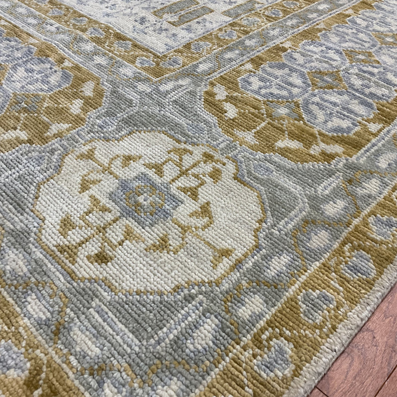 Tapis Indo en laine fait à la main Hero