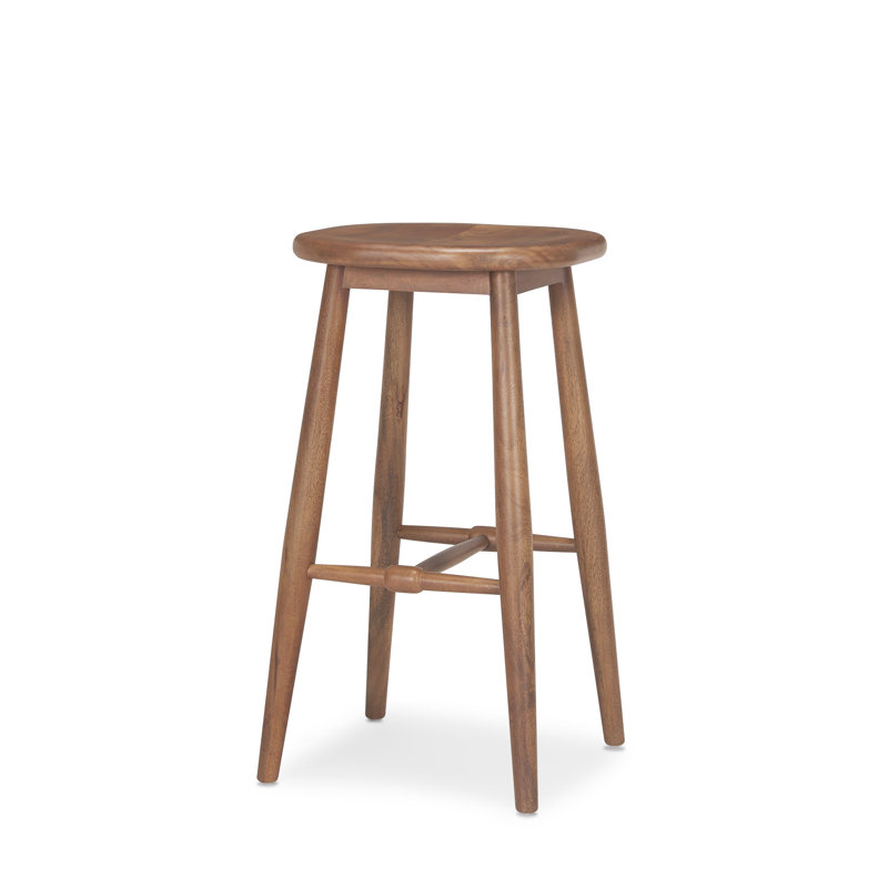 Chaise de bar en bois massif 30 po