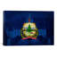 «Flags Vermont Capitol Building», reproduction d'impression sur toile-1047292441