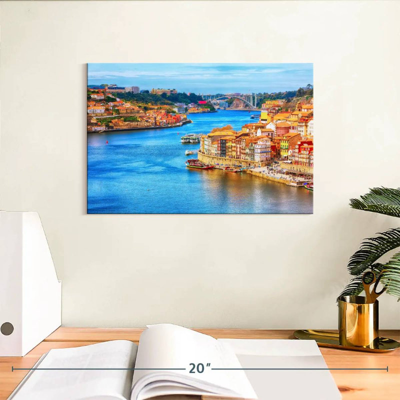 Paysage urbain Sirci Porto, H 8 po x l 12 po