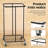 Large Rolling Laundry Hamper With Wheels And Removable Bag, 150L Capacity Laundry Basket With Metal Frame For Bedroom, Bathroom, And Laundry Room Organization