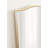 Tapered Metal Wall Mirror