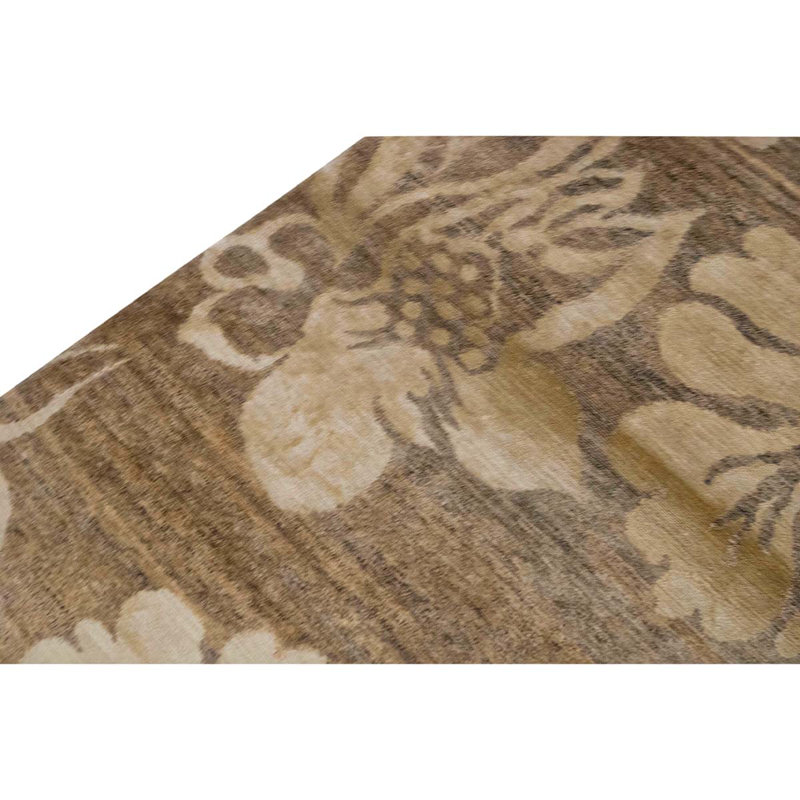 Wool Floral Area Rug