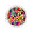Multi Color Mixed Geometric Shape Pattern Creative Modern Decorative Machine Washable Area Rug-791640237
