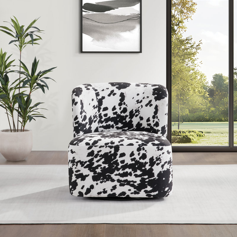 Chaise pivotante Stotfield, Vache noire