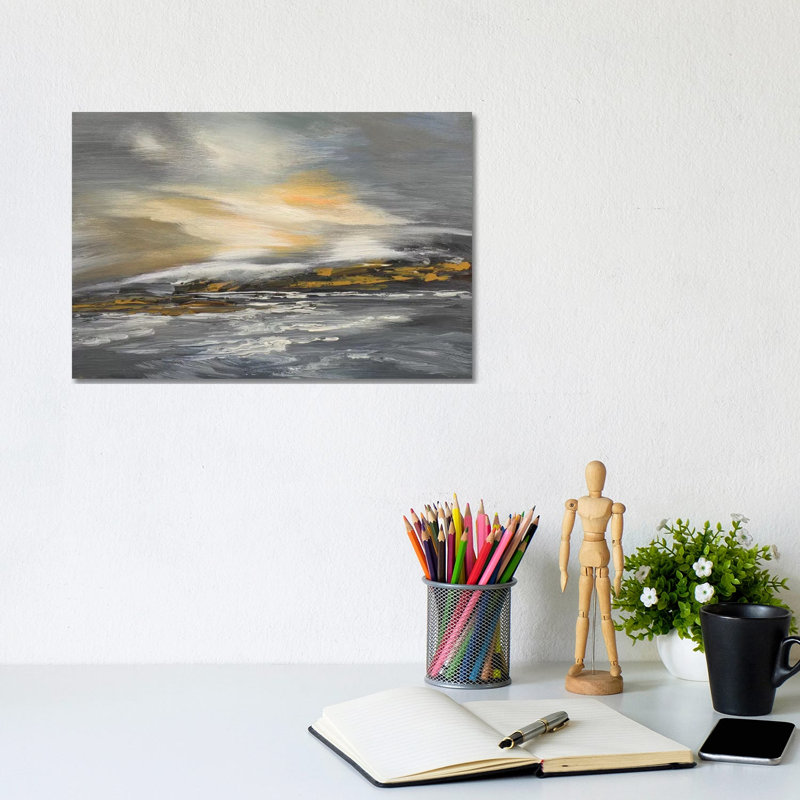 Lashed To Windward by Tatiana Iliina - Wrapped Canvas Print, 20.32 cm H x 30.48 cm W
