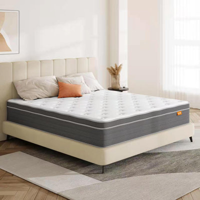 Matelas hybride en mousse viscoélastique imprégnée de gel de 12 po