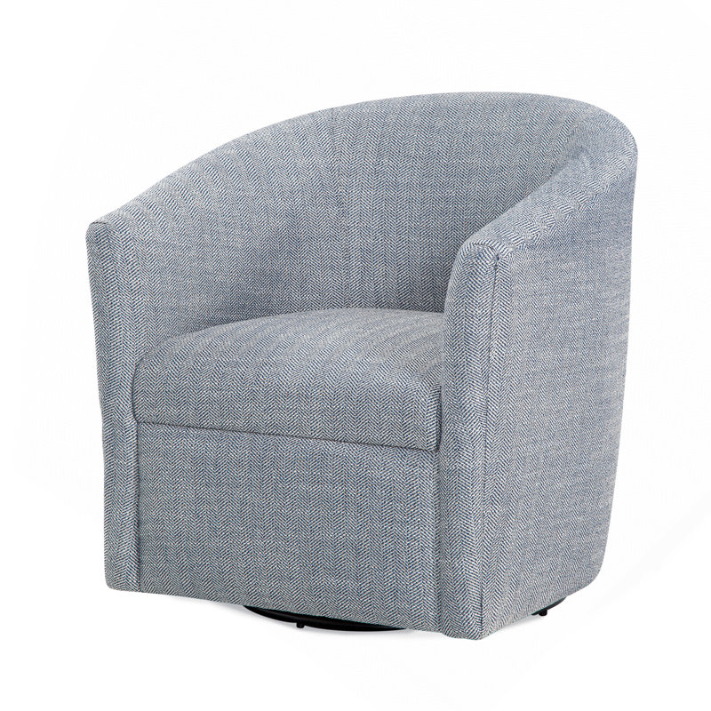 Fauteuil demi-tonneau Indigo, Bleu