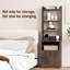 36cm W Manufactured Wood Bedside Table