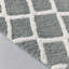 Tapis de bain réversible en microfibre touffetée à poils longs-893714843-893714842