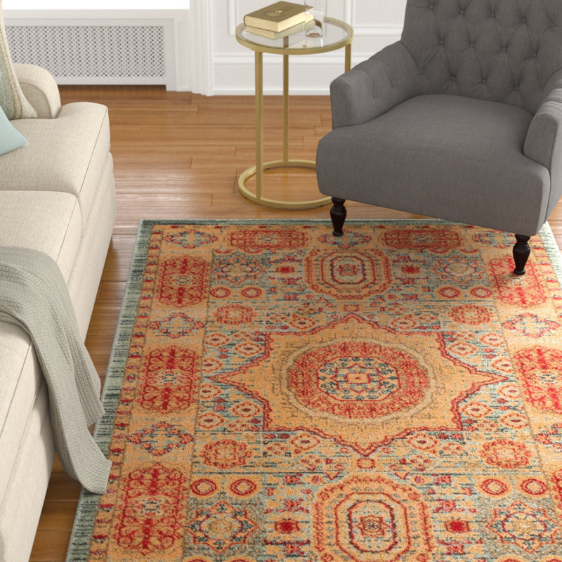 Oren Performance Oriental Rug, Rectangle 9' x 12'