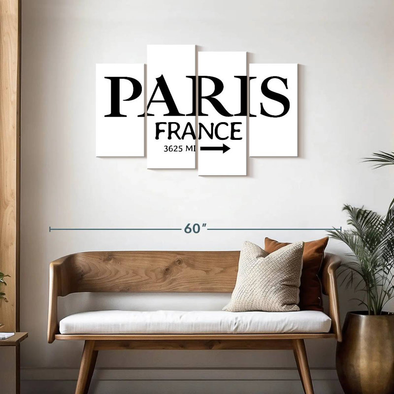 Panneau Lynelle Paris, H 27 po x l 43 po