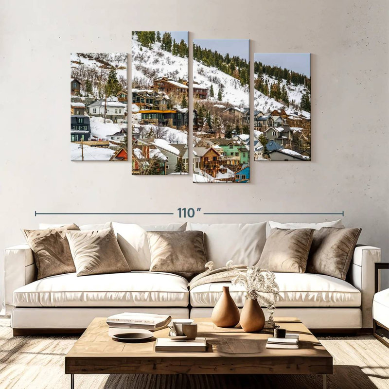 Nicci Utah Mountain Cabins, H 54 po x l 84 po