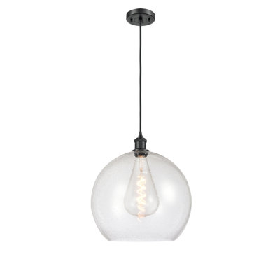Luminaire suspendu sphérique 1 lumière Roxane
