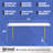 Rectangular Blow-Molded Plastic Folding Training Seminar Table-61206874-61206871