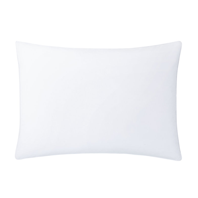 King Size White Down Feather Blend Hypoallergenic Pillow