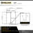 Luna 60 in. W x 74 in. H Sliding Bypass Frameless Shower Door in Matte Black with 3/8 in. (10mm) Thick Clear Glass-50217772