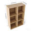 Combinaison de tablettes de rangement murales de 24 pouces, convenant à une petite salle de bain, un bureau, une pièce de rangement, chêne d'origine (emballage Kd) -12 * 2-915707799