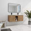 Meuble-lavabo mural 48 po avec double lavabo