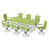 Vert citron / blanc est en rupture de stock