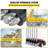 Hydraulic Directional Control Valve, 6 Spool Hydraulic Spool Valve