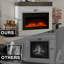 Adona Belfry Heating 98cm W Electric Fireplace with 5000 BTU-285673400