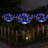 Silver/Black Solar Powered Integrated LED Pathway Light Pack-86934782