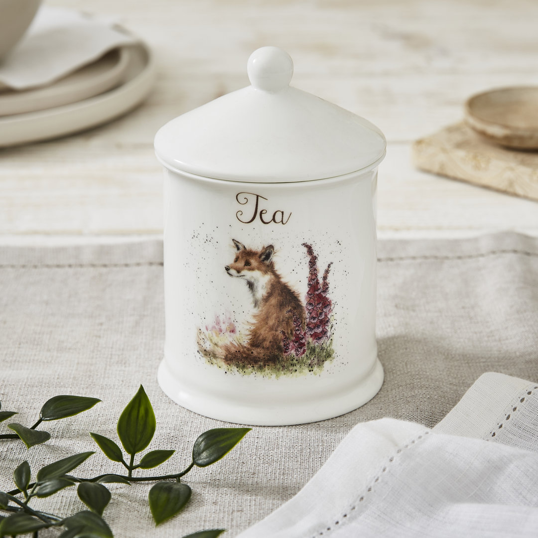 Classic Wrendale Designs  - Tea Canister (Fox)