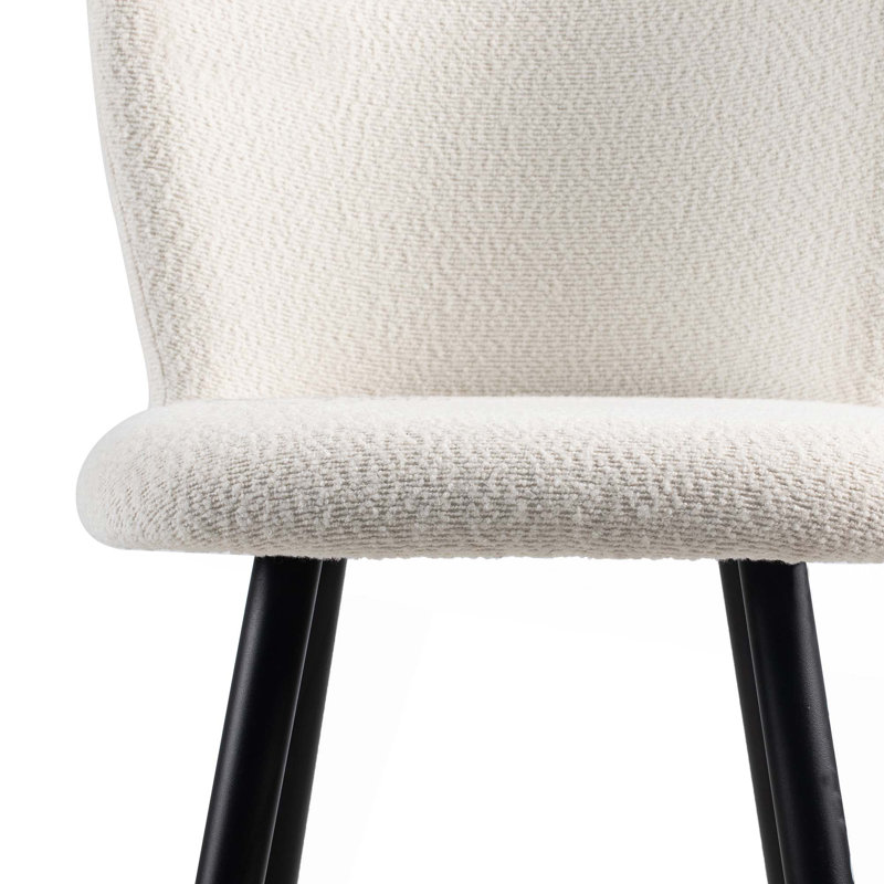 Modern Style Barstool,with Metal Legs,and Gold - Tipped Ends,Suitable for Various Decoration Styles