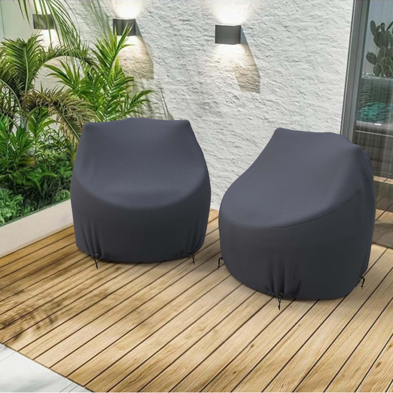 Housses de chaise de patio pivotantes pour l'extérieur