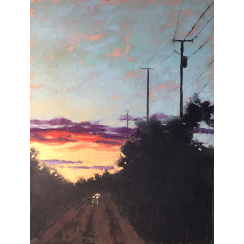Martha's Vineyard At Sunset Print, 21.25" H x 17.25" W x 0.88" D