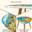 Ensemble de 2 tables basses gigognes Triangle