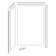 FlexStone Elegance 2-Panel 48"W x 36"D x 80"H Corner Shower Surround