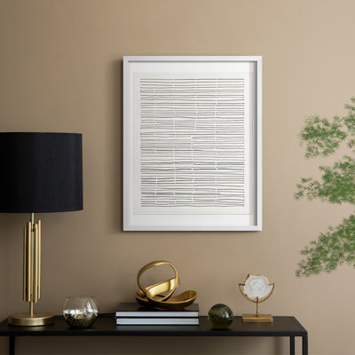 Abstract CXCII Framed Print - Ready To Hang - Made in USA