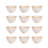 Round Stoneware Bowl Dinnerware Set With Reactive Glaze