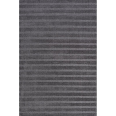 Tapis rayé en laine Visserie