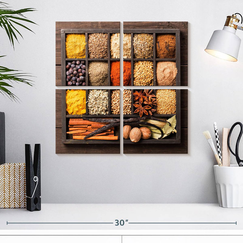 Yarlin Herb And Spice Set, 18" H x 18" W