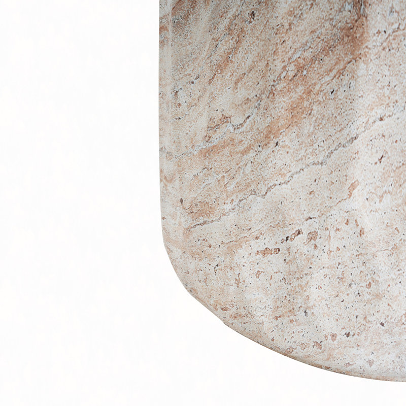 Outdoor/Indoor Lightweight Concrete Side Table