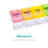  AM PM Weekly 7 Day Pill Organizer, Large Pill Cases with Push Button Design