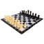 8" Tall Oversized Chess Set with Vinyl Roll-up Board