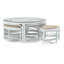 Raffles Rattan Cocktail Table with Benches-71441851-71441863