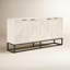 Flint 4Dr Sideboard White Wash