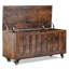 Coffre de rangement avec charnière de sécurité, coffre en bois manufacturé à 4 roues, 39,37 po x 15,74 po x 19,48 po pour chambre à coucher, salon et entrée-1623685936-1653478931