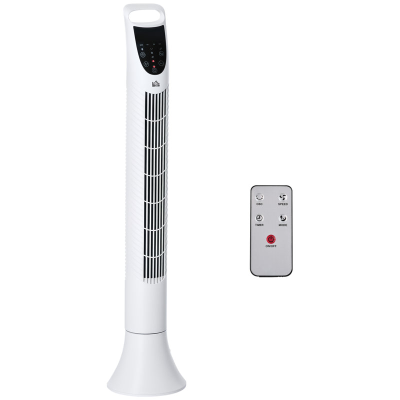 Natale 91.5 cm Tower Fan, White